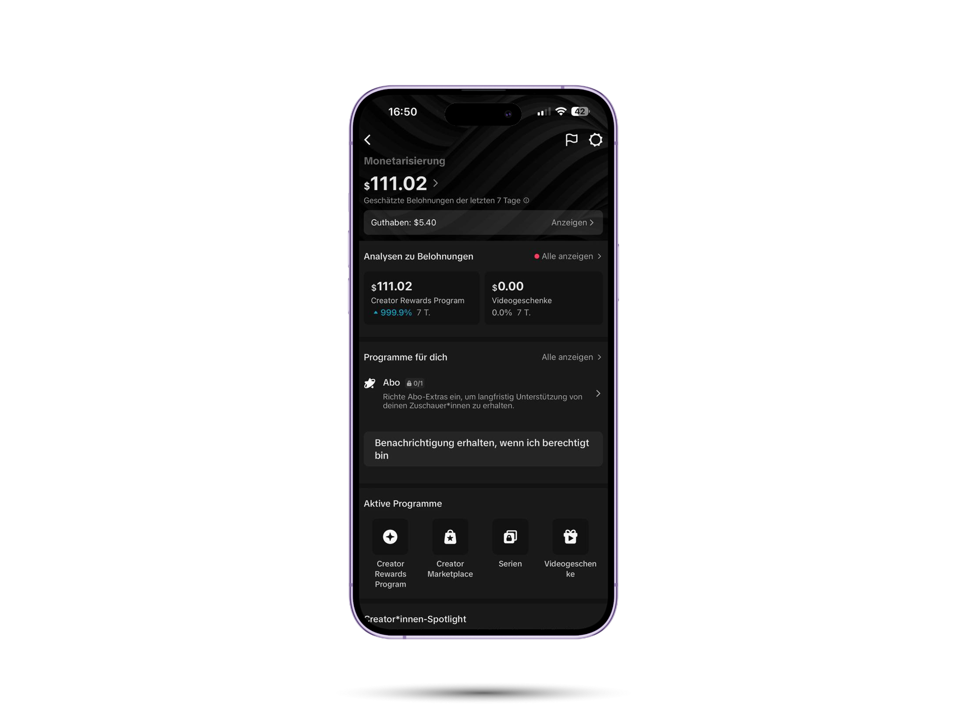 Member-Resultat Screenshot